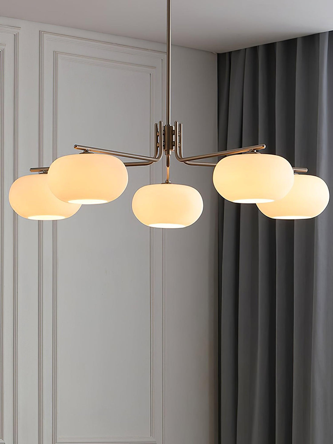 Lustra Lustre Industriel 5-Luminaires Moderne