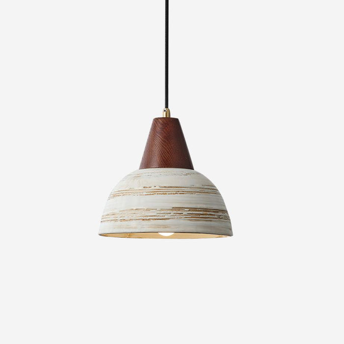 Suspension Texturé Céramique Ombre Conique Nordique Minimaliste
