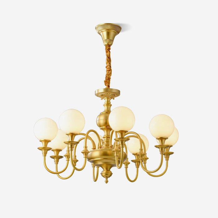 Beatty Lustre Globe en Laiton Bras