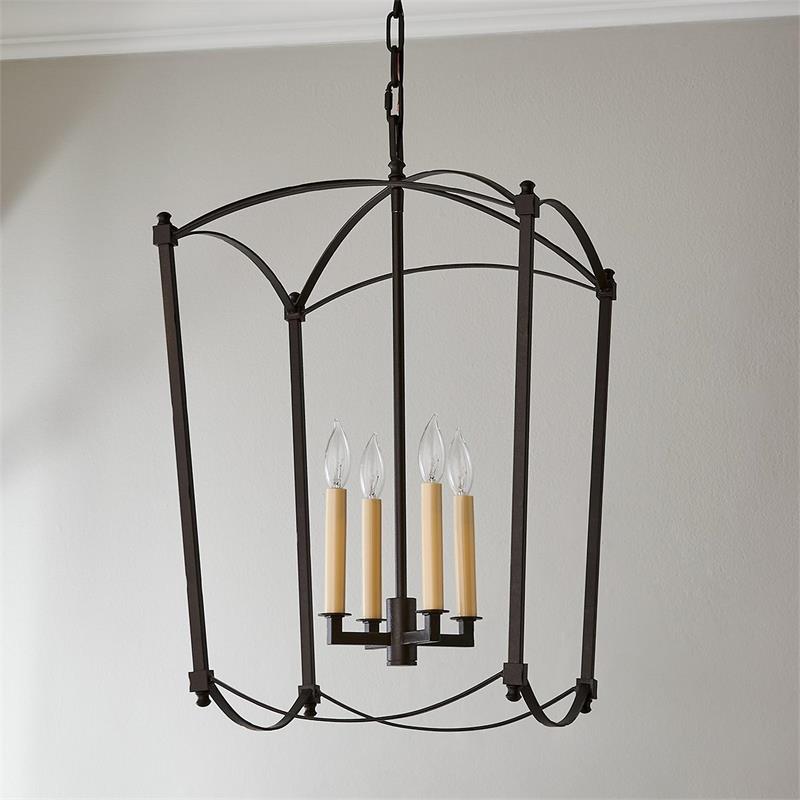 Xenuvyu Minimaliste Industriel Métal Lanterne Suspension