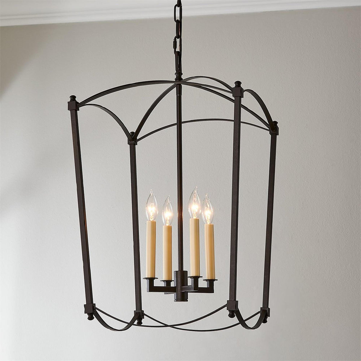 Xenuvyu Minimaliste Industriel Métal Lanterne Suspension