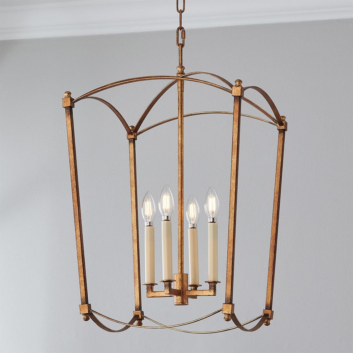 Xenuvyu Minimaliste Industriel Métal Lanterne Suspension