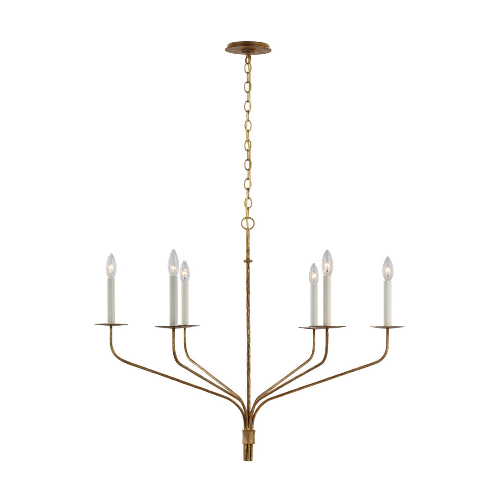 Belfair Lustre Métal Moderne Grand