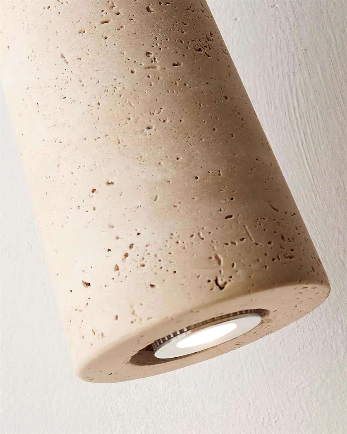 Bellaro Suspension Travertin et Bois