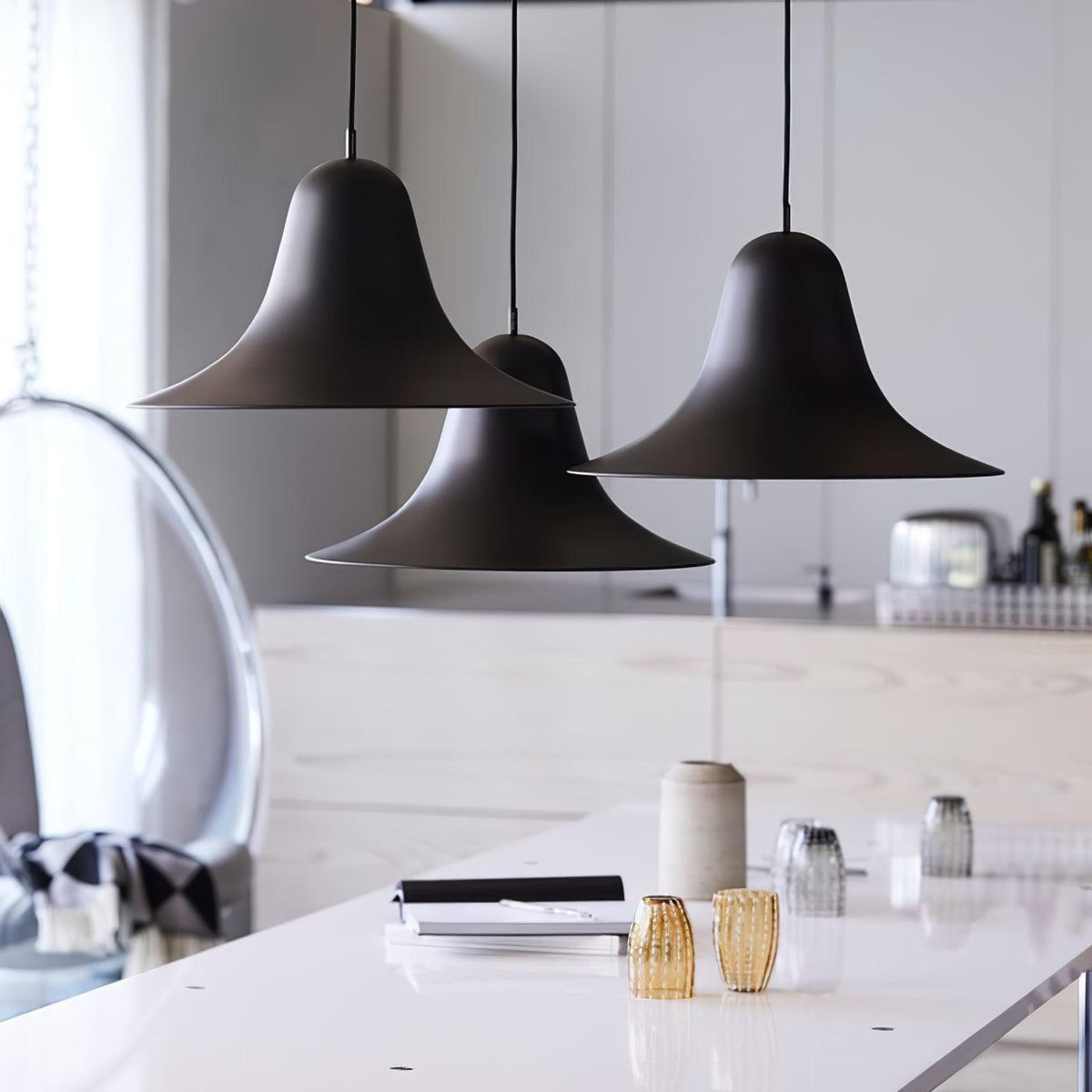 Nevin Lampe Suspendue Abat-jour Cloche Minimaliste