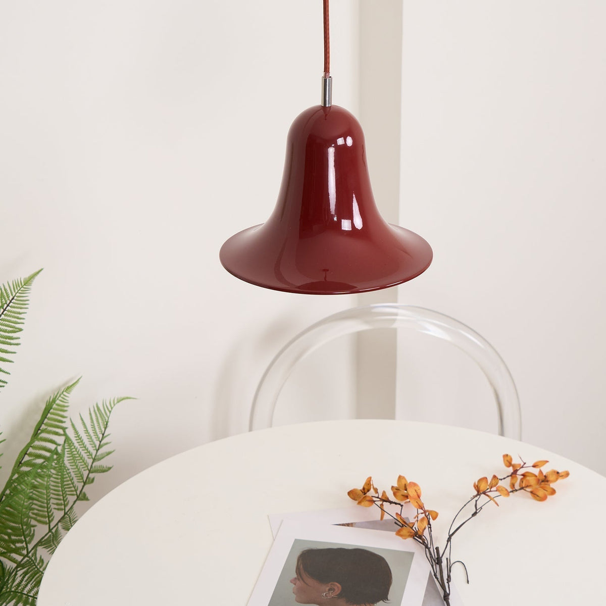 Nevin Lampe Suspendue Abat-jour Cloche Minimaliste