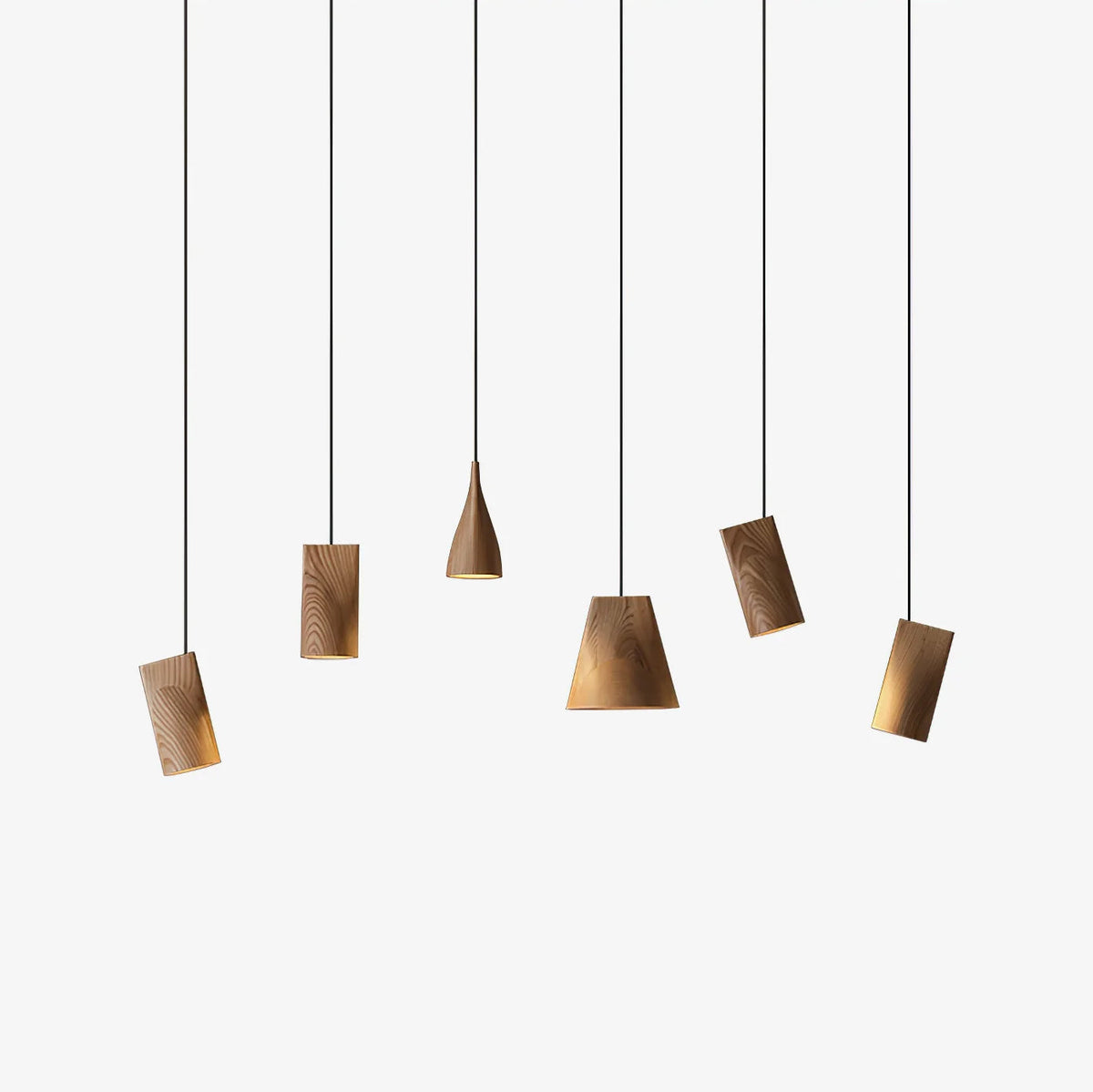 Ivarara Suspension Bois Asymétrique