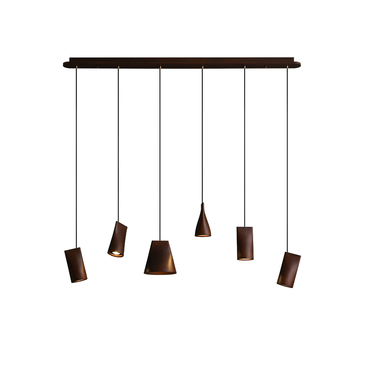 Ivarara Suspension Bois Asymétrique