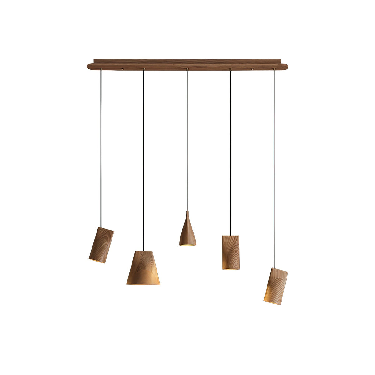 Ivarara Suspension Bois Asymétrique