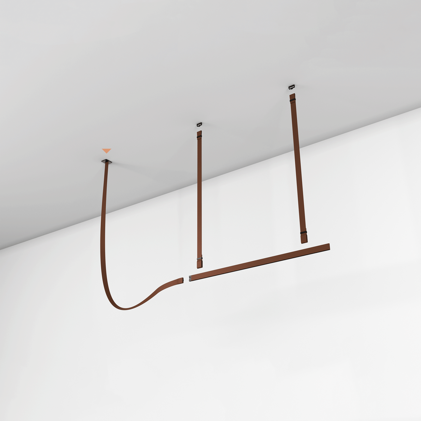 Arcadia Suspension Moderne en Cuir