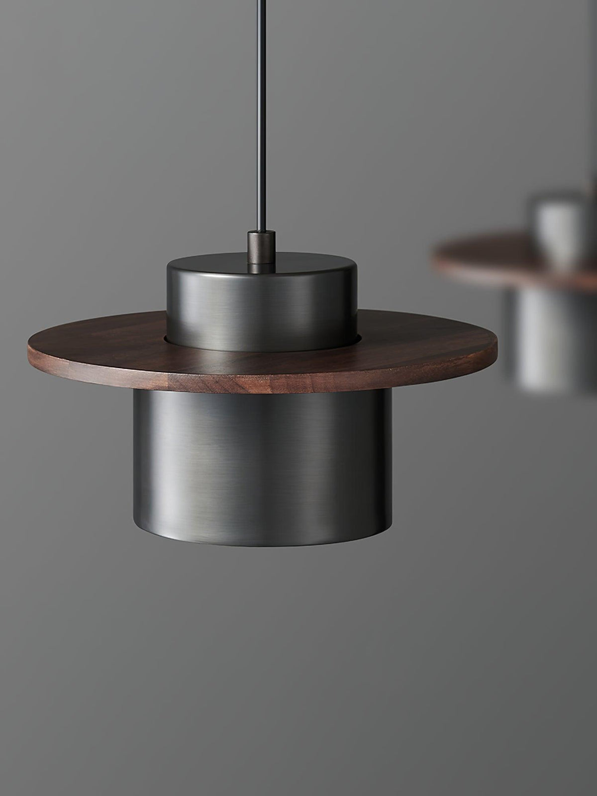 Aurora Lustre Suspendu Industriel En Laiton