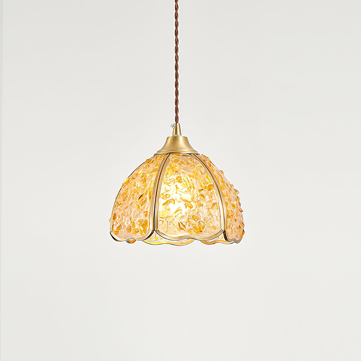 Beryl Suspension Vintage en Laiton