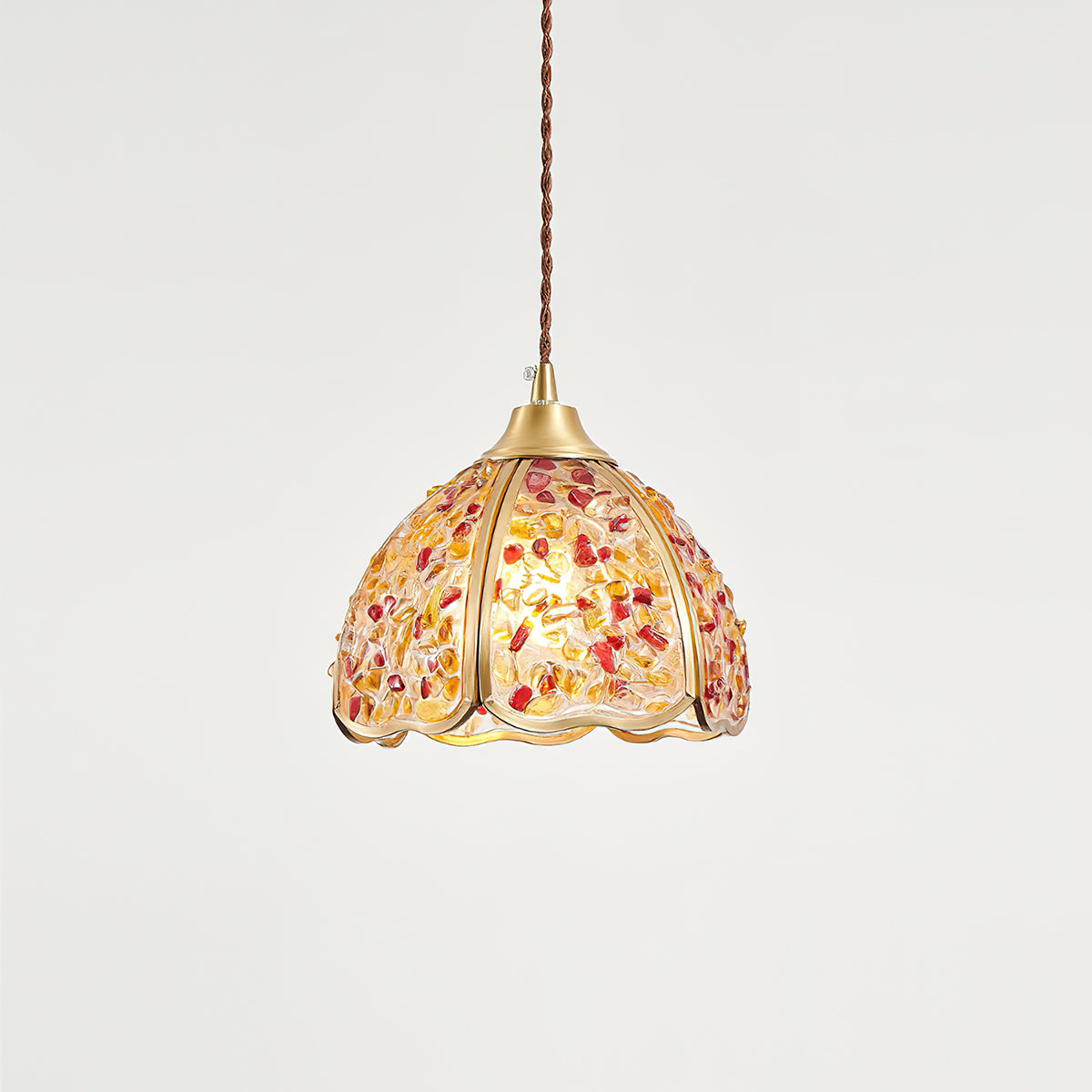 Beryl Suspension Vintage en Laiton