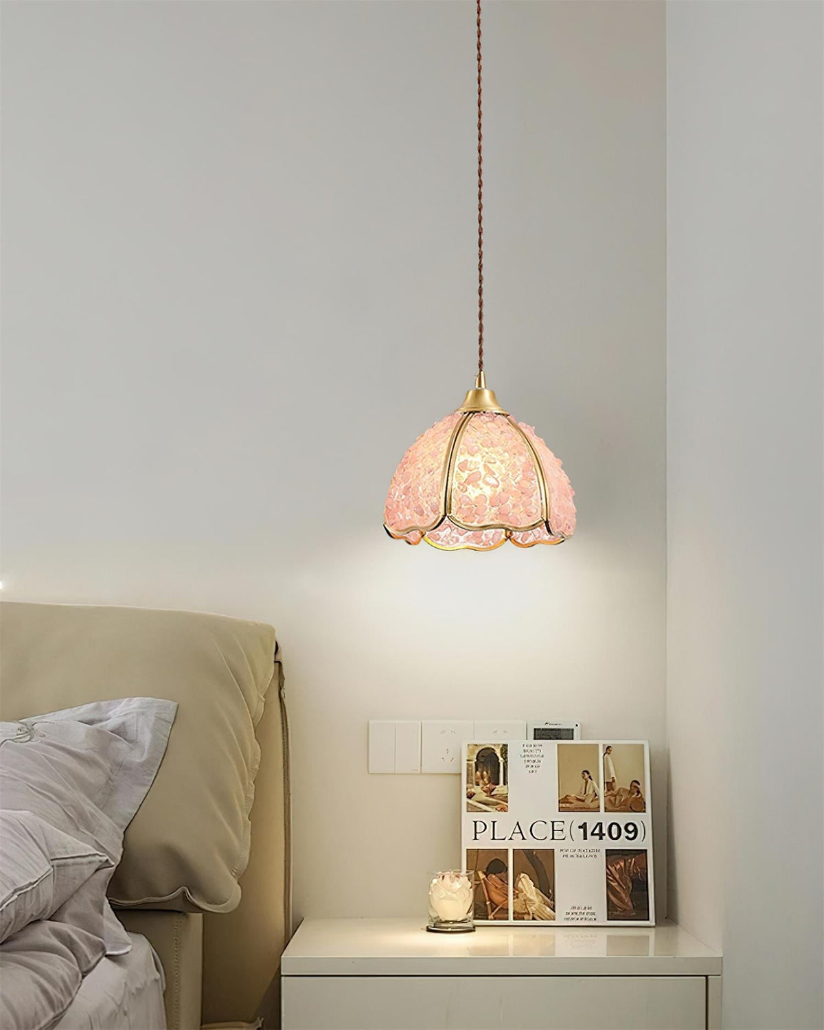 Beryl Suspension Vintage en Laiton