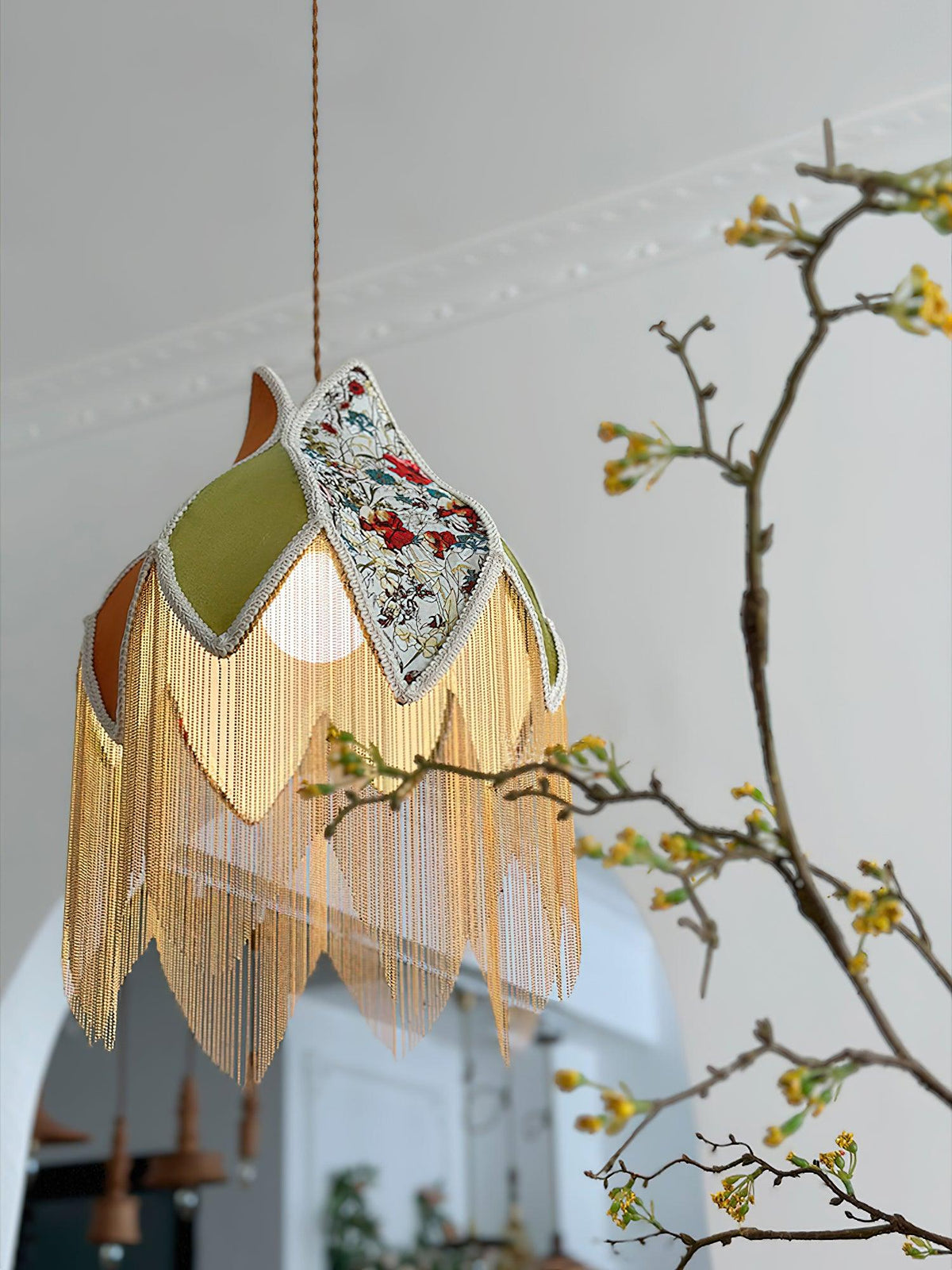 Ardoriel Lampe Suspension à Franges Unique