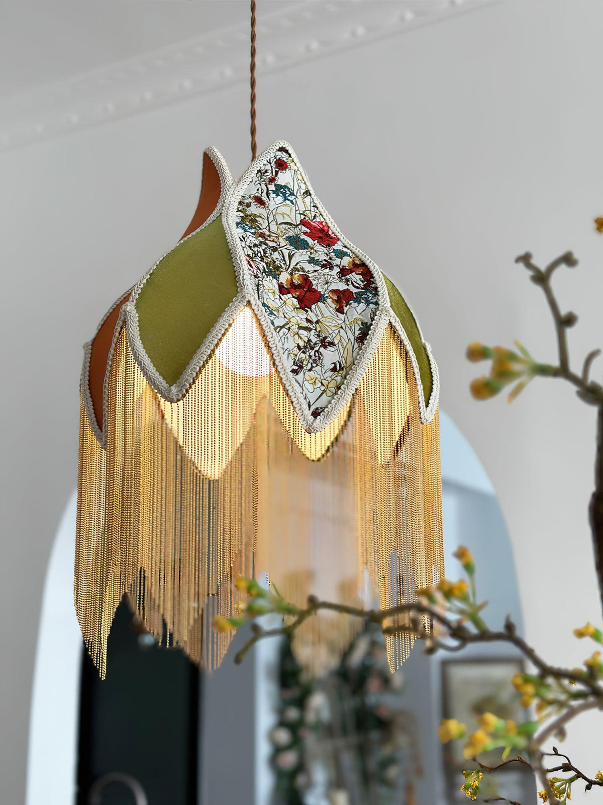 Ardoriel Lampe Suspension à Franges Unique