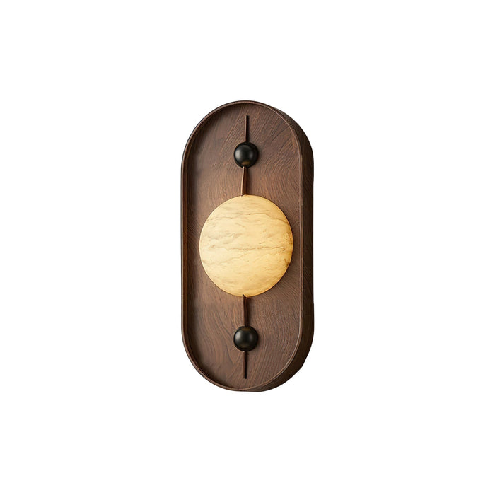 Ildvuvyh Moderne Minimaliste Métal Albâtre Applique Murale