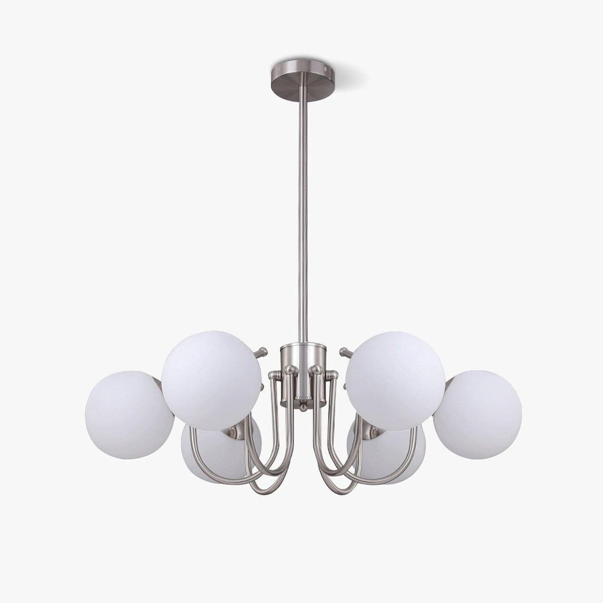 Aurora Lustre Globe en Chrome Moderne