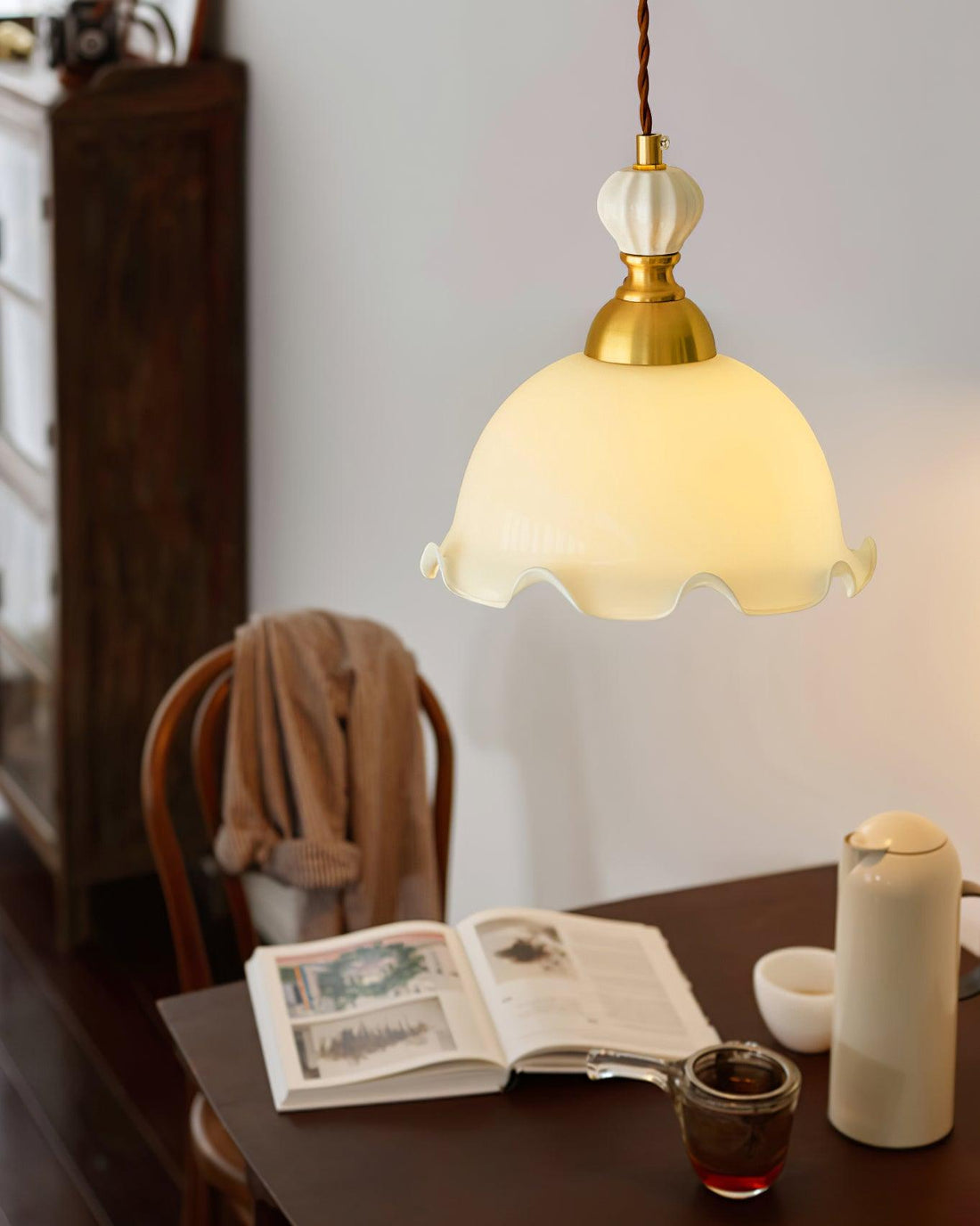 Valo Suspension Vintage Romantique en Verre