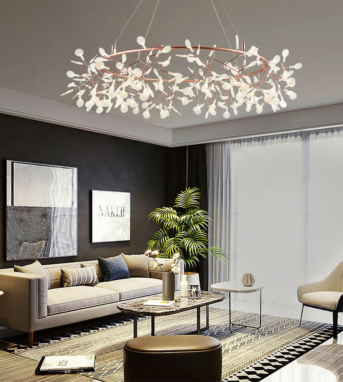 Lustra Lustre Branche Firefly LED