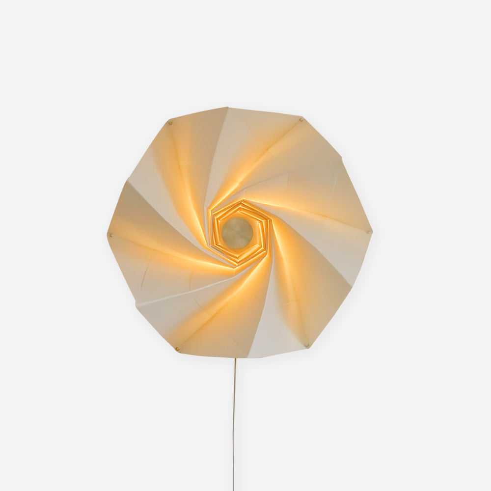 Echo Applique Murale Moderne LED Abat-jour Spiralé