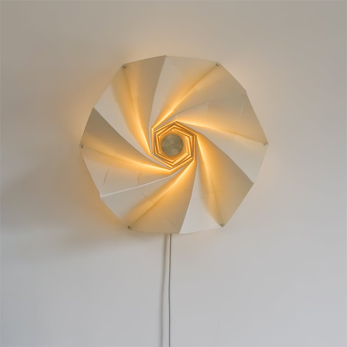 Echo Applique Murale Moderne LED Abat-jour Spiralé