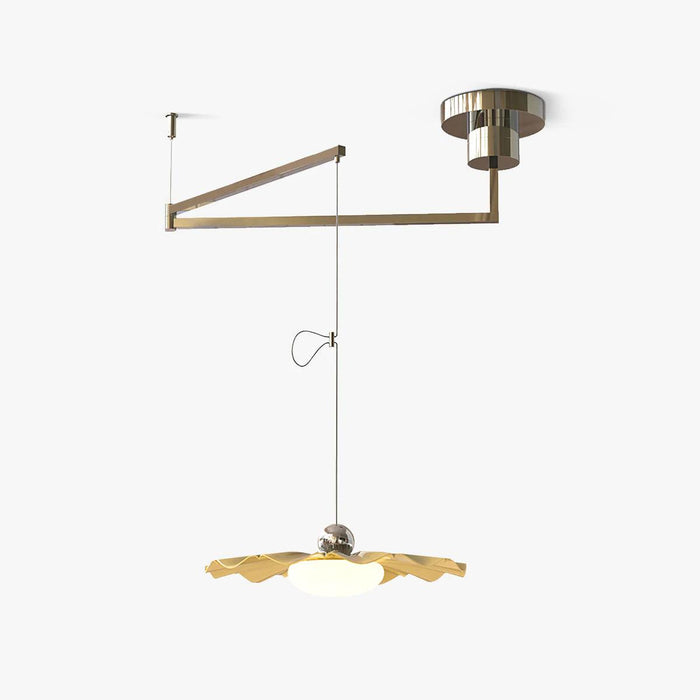Lustra Suspension Laiton Acrylique Salle à Manger