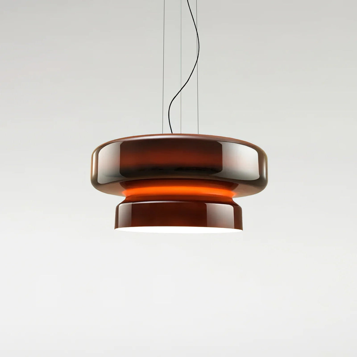 Zerithce Suspension Moderne Minimaliste en Verre