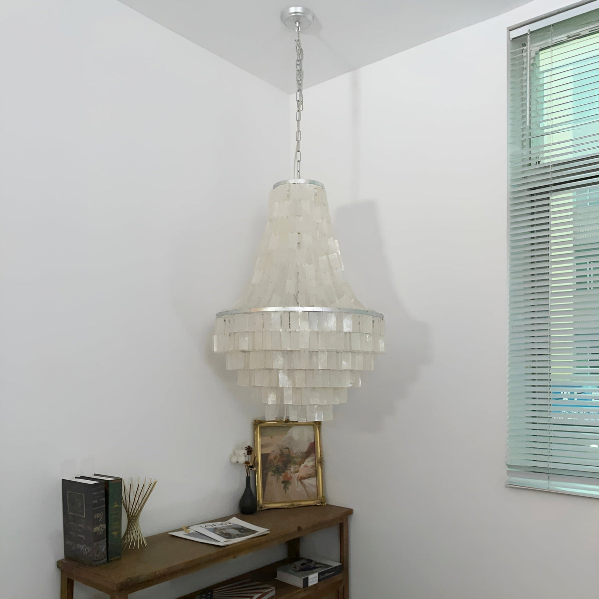 Aurora Lustre Boho Shell Tiered