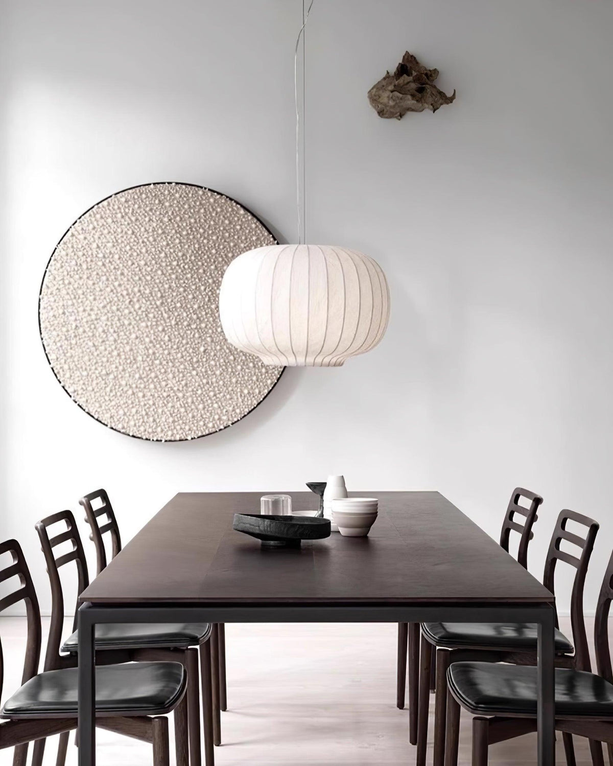 Rinwa Lampe Suspension Lanternes Inspirée du Japon