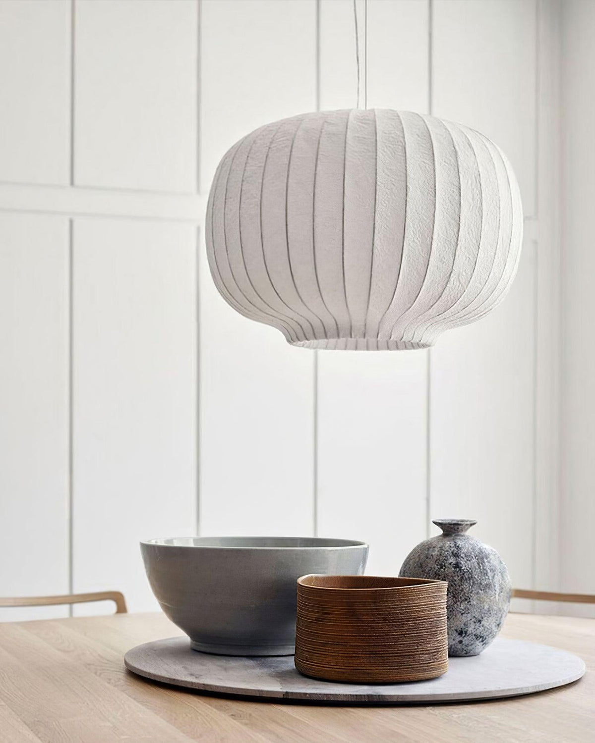 Rinwa Lampe Suspension Lanternes Inspirée du Japon