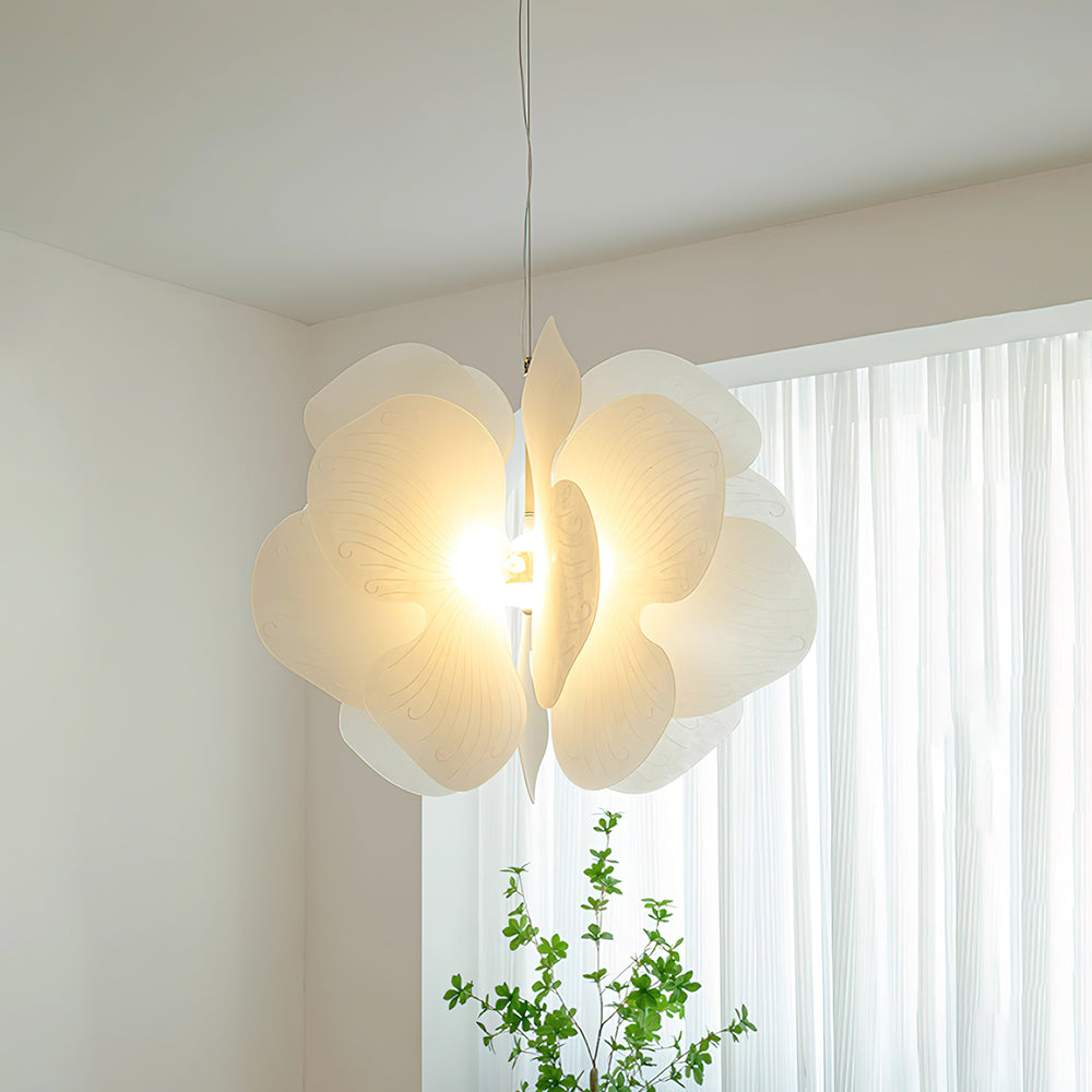 Bolide Suspension Pétale Florale Organique