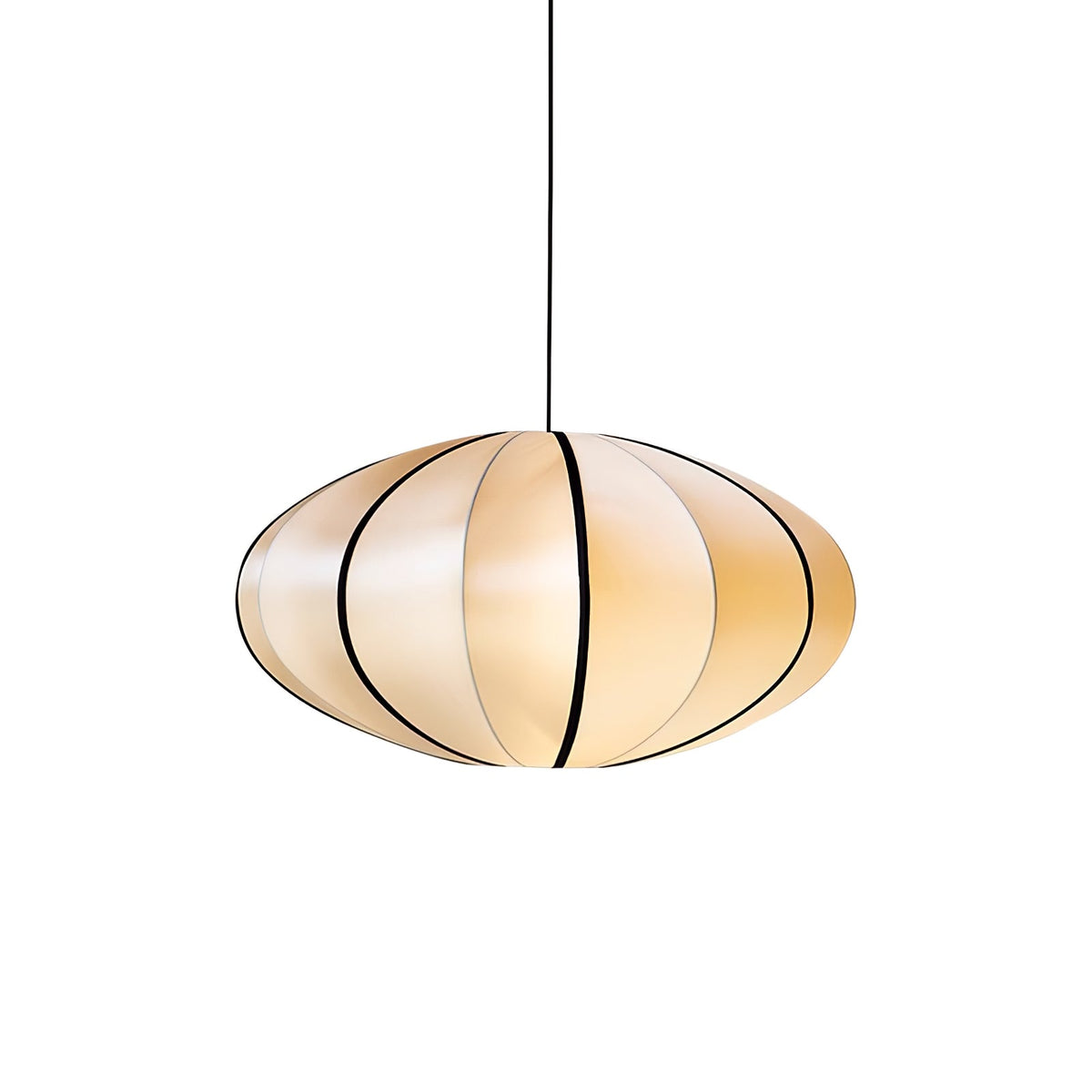 Daphne Lampe suspendue en tissu moderne