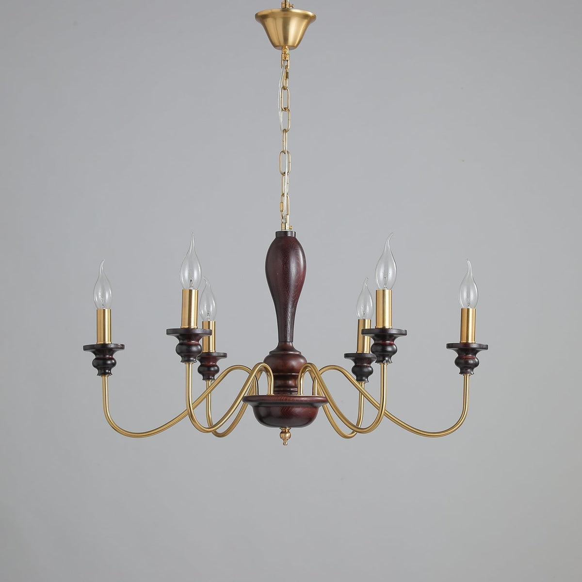 Ilvenan Lustre Vintage Traditionnel Élégant en Bois