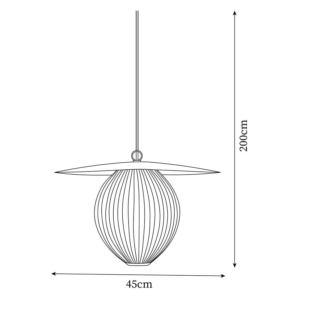 Boris Lampe Suspendue Halo Cascadant