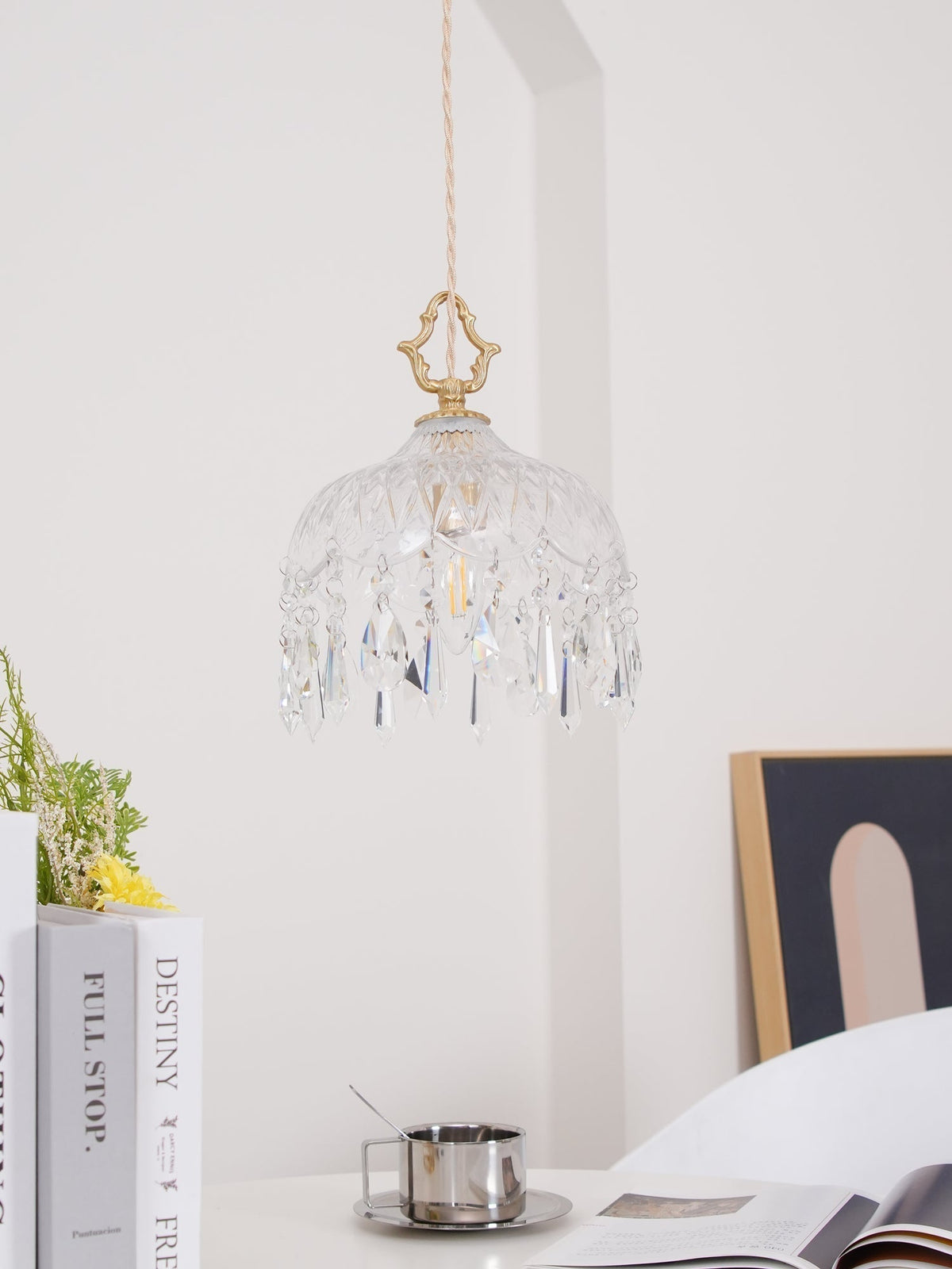 Elyran Suspension Cristal Vintage