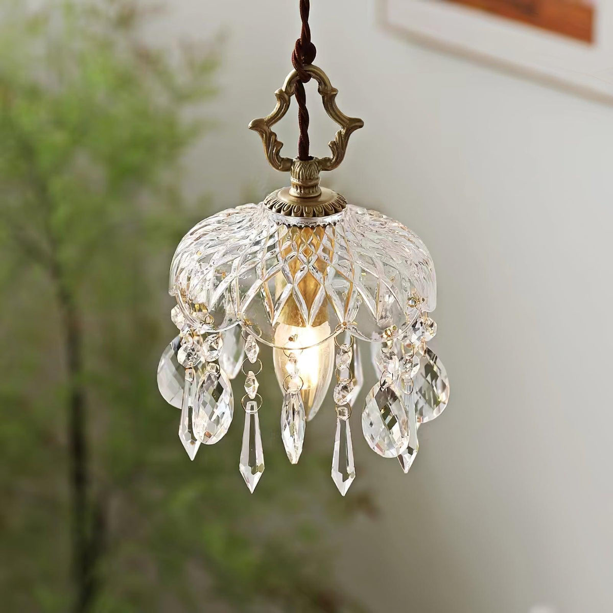 Elyran Suspension Cristal Vintage
