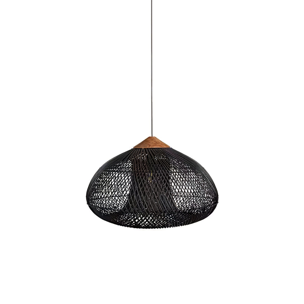 Solavn Lampe suspendue en bois de rotin