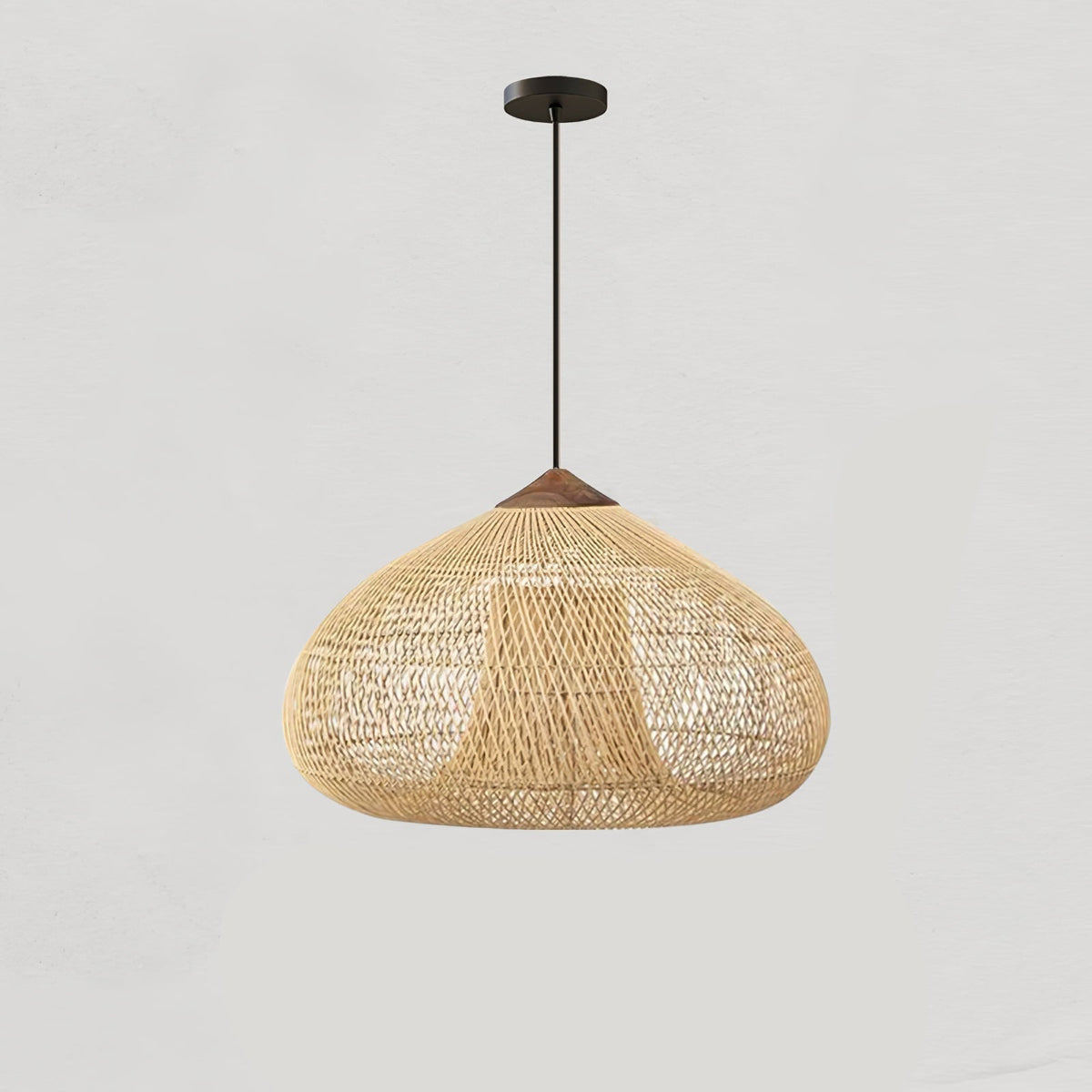 Solavn Lampe suspendue en bois de rotin