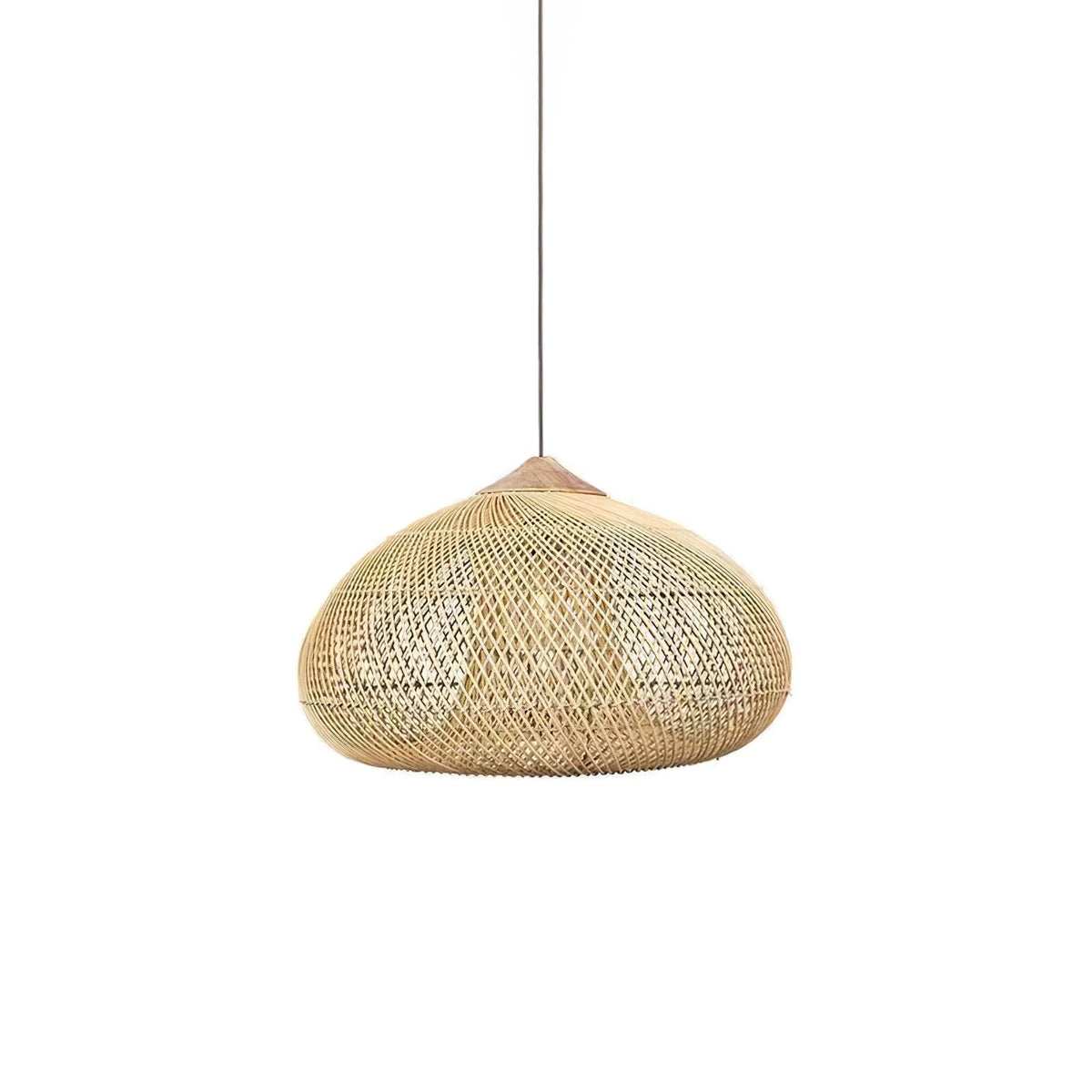 Solavn Lampe suspendue en bois de rotin