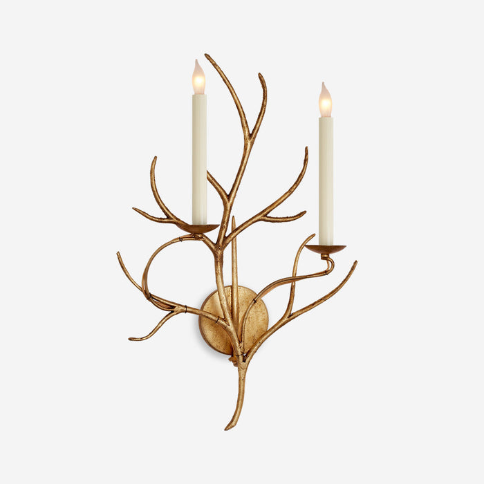 Duvor Applique Murale Double Bougie