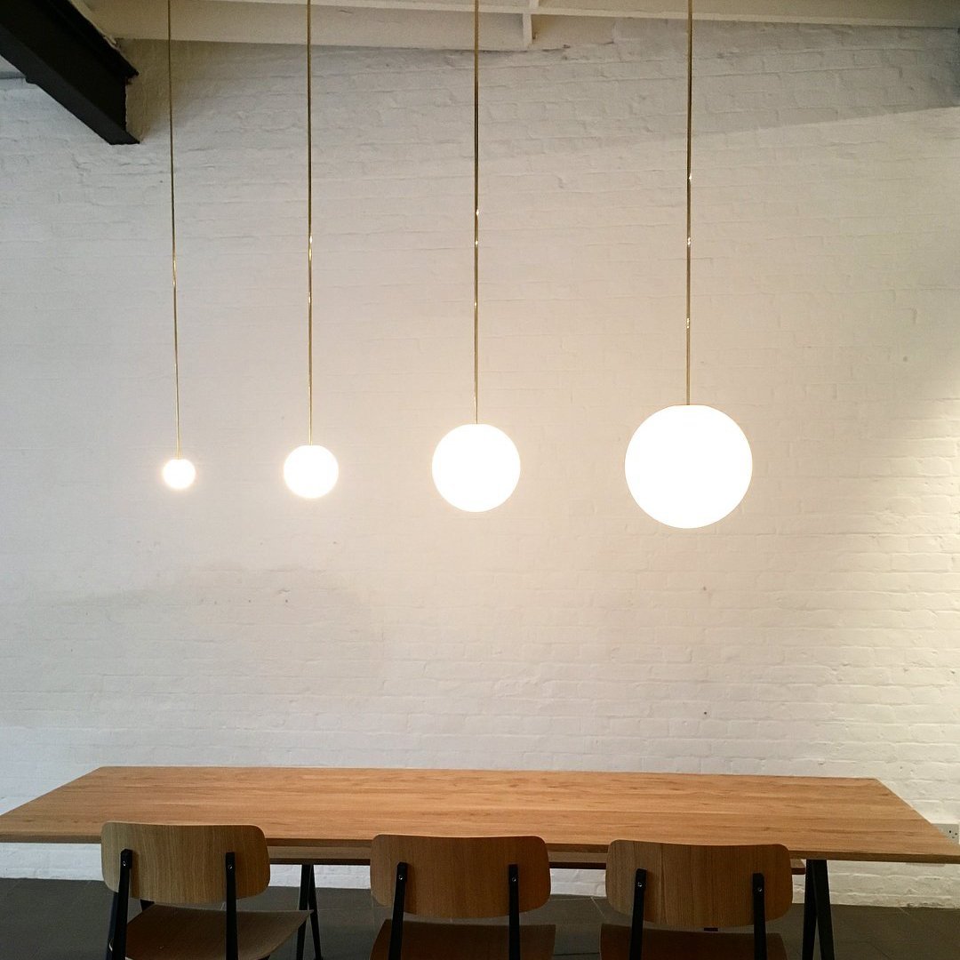 Lustra Suspension Collection Architecturale en Laiton
