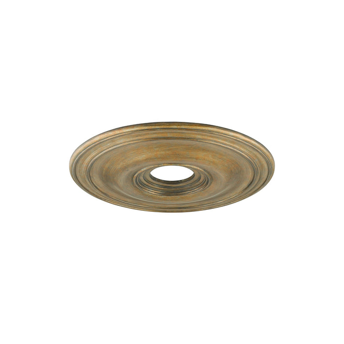 Nimbus Plafond Baldaquin Laiton Métal Accessoires Médaillon