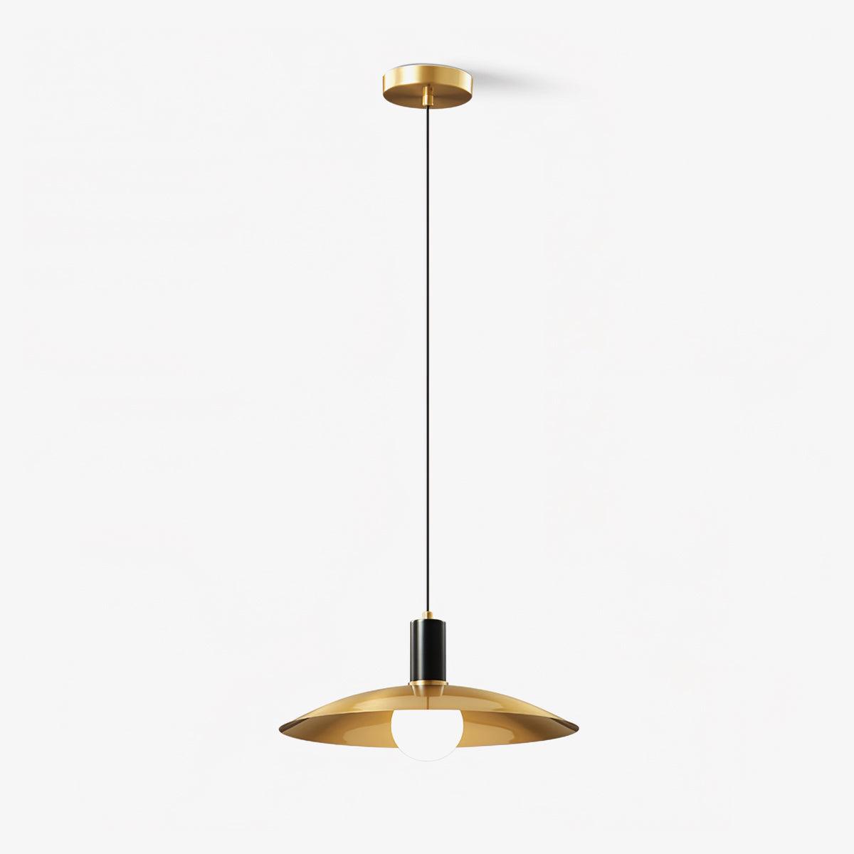 Thalora Suspension Laiton Verre Classique