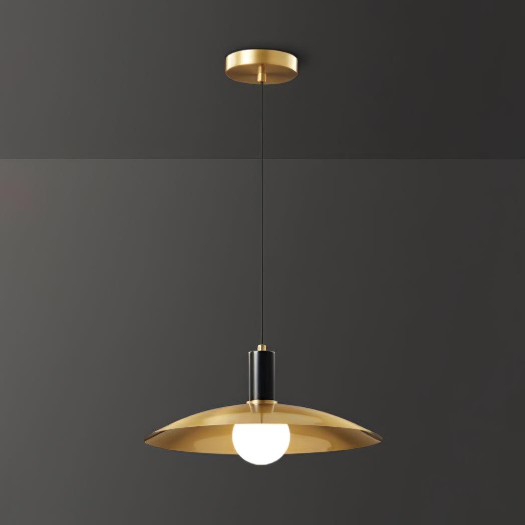Thalora Suspension Laiton Verre Classique