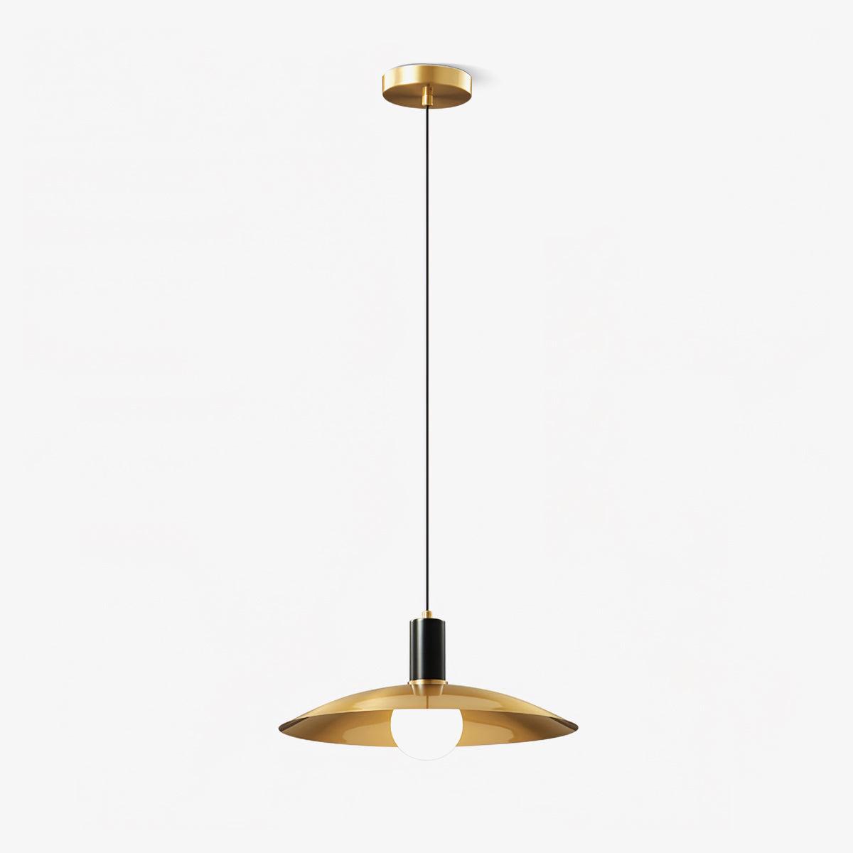 Thalora Suspension Laiton Verre Classique