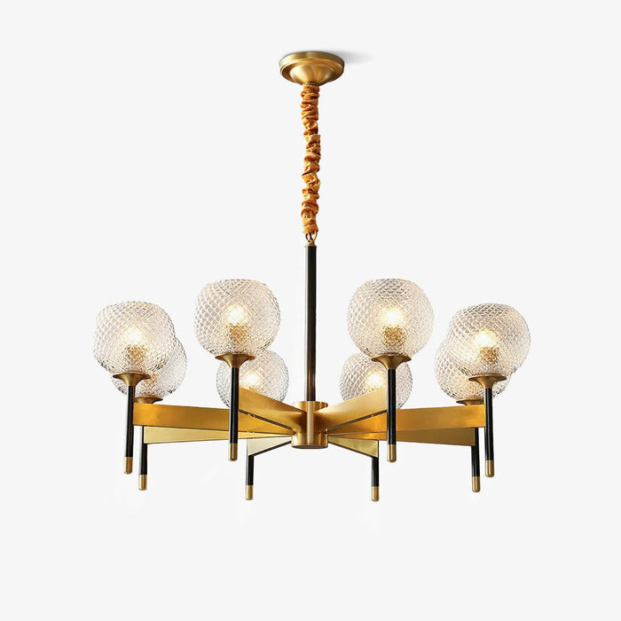 Glint Lustre Moderne en Laiton