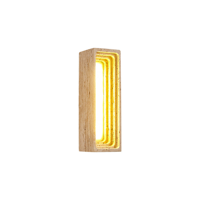 Siliq Applique Murale Travertin Beige Minimaliste Moderne