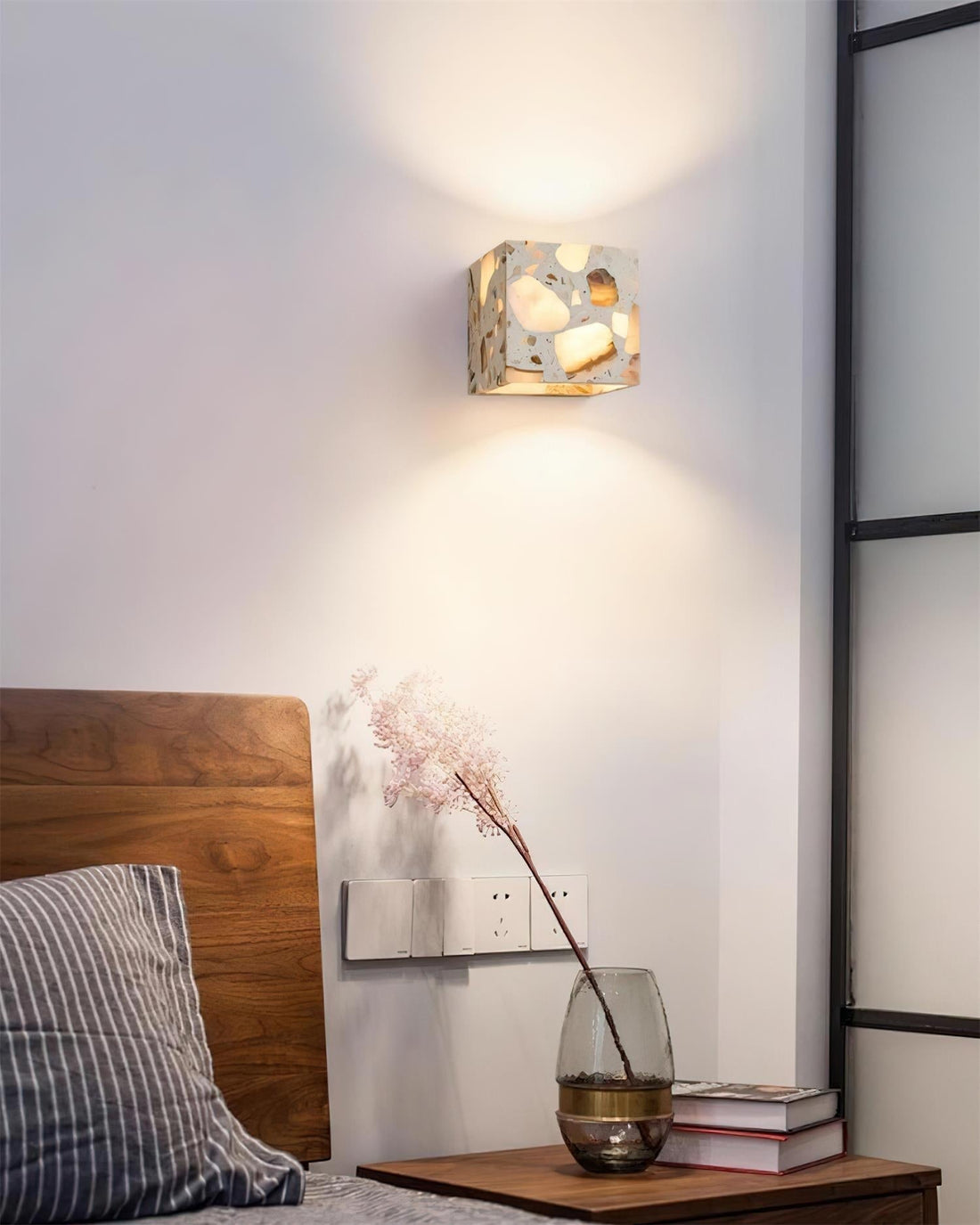 Ritta Applique Murale Contemporaine Terrazzo