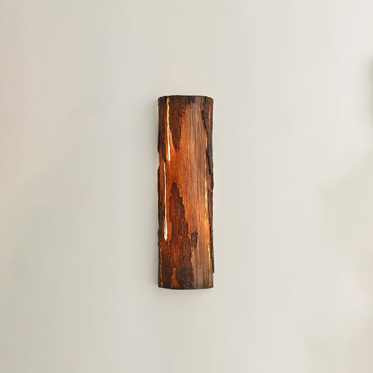 Lustra Lampe Murale Texture Écorce Rustique